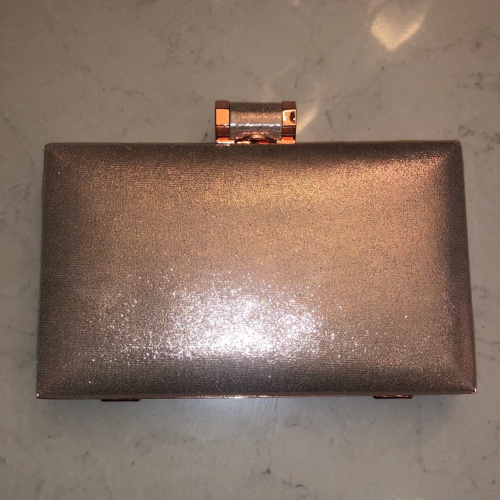 Rose gold clutch/bag - Picture 4 of 4